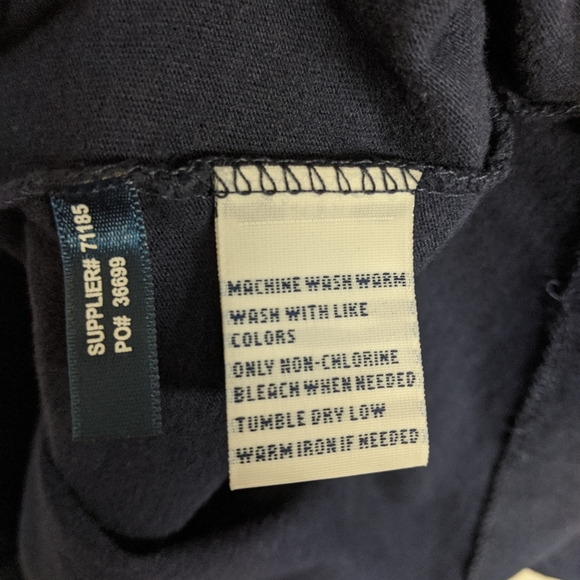 Navy long sleeve NWOT - Picture 5 of 6